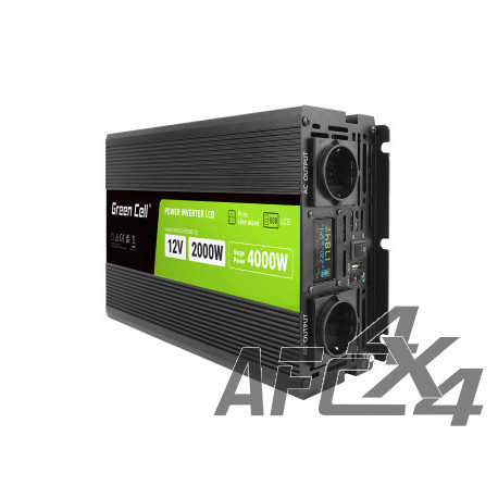 Inversor Onda Pura 2000W/4000W LCD