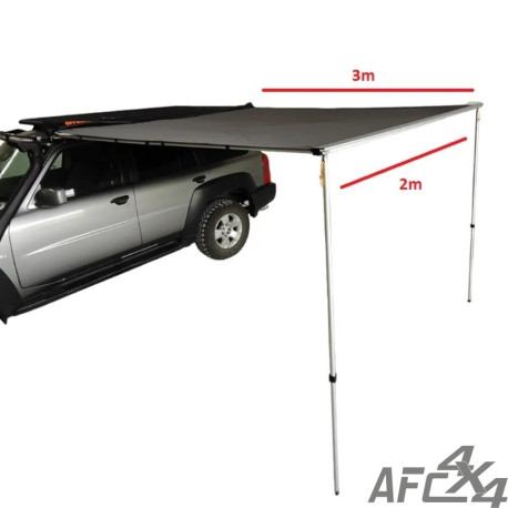 Toldo 2m x 3 Cinzento